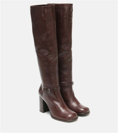 miu miu knee high boots|miu mia boots.